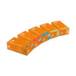 Ambulance PF NITRILE Orange disposable gloves 100 pcs.
