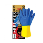Rubber gloves Protective gloves LATEX NEOPREN 1 pairs